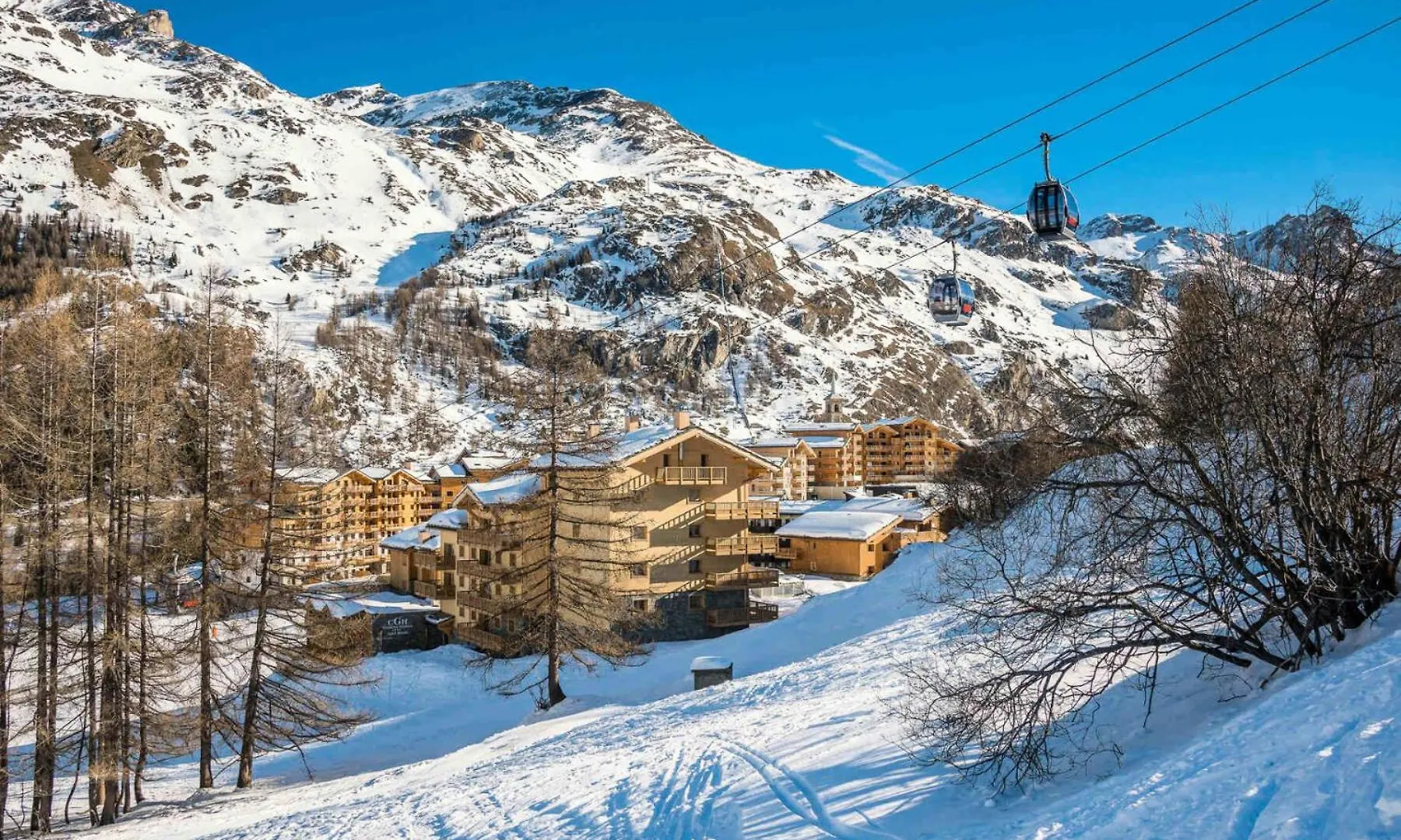 Residence Lodge Des Neiges C - Appartment 4 - Pied De Pistes, Service Hotelier Inclus Mae-2582 Tignes